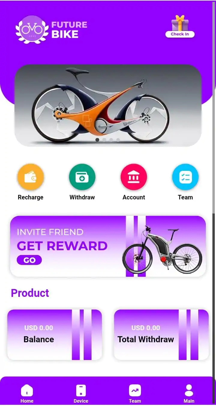 Future Bike Auto Deposit Power Bank Scrip
