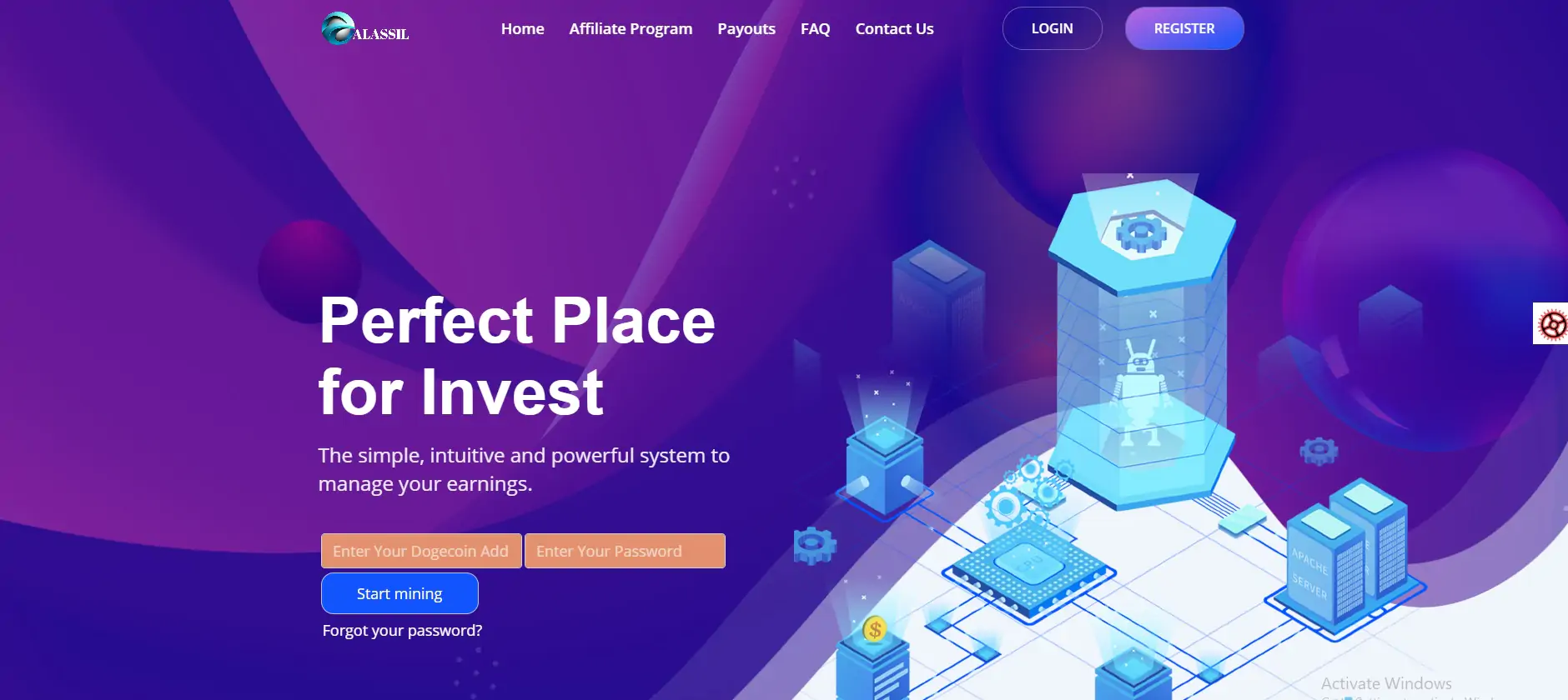 Alassil SCM Mining Template