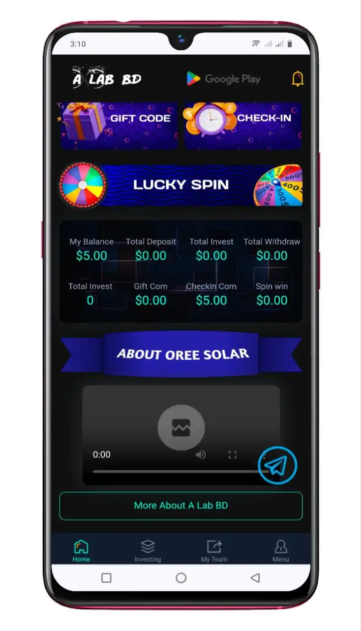 Oree Spin Power bank Script